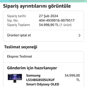 Amazon TR'de Bekleyen Sipariş Sorunsalı