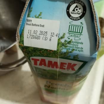 Tamek Meyve Suyundan Çıkan Barlanmış Tortu