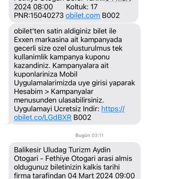 Uludağ Turizm Den Yaşadığım Sorunlar Dan Şikayetçiyim