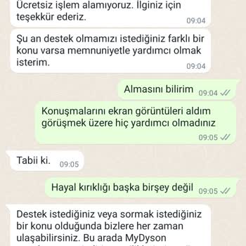 Dyson Hepa Filtre Yıkanınca Kokuyor Müşteri Hizmetleri Çözüm Yok