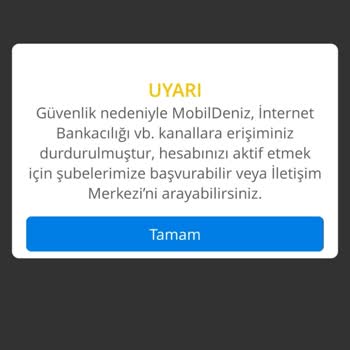 Denizbank Ve Sincan Denizbank' In Görevini Yapmaması
