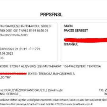 Teknosa Akbatı Şubesi Fatura Görememe Sorunu