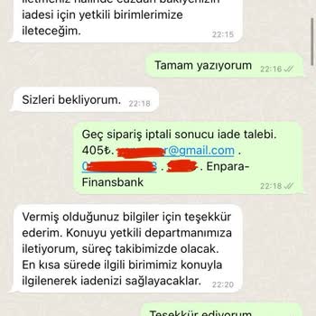 Domino's'tan Eksik İade