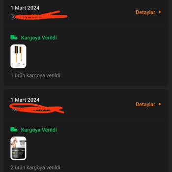 Trendyol Express Trendyol'dan Alınan Ürünlerde Kargo Süreci Karmaşası