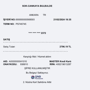 Şok Market 3 Kez Mükerrer Çekim