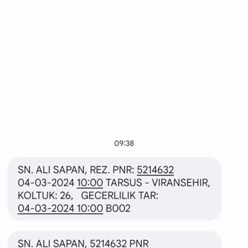 Özlem Cizre Nuh Turizm Haksız Bilet İptali Ve Mağduriyetim