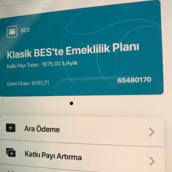 Türkiye Hayat Emeklilik BES Ara Ödeme Provizyonda Bekletiliyor.
