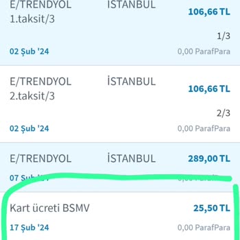 Halkbank Paraf Card Kredi Kartı Aidatı