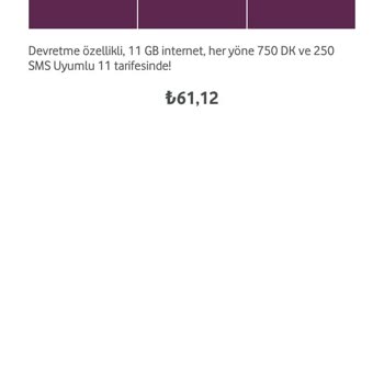 Vodafone Taahhüt Bitimi Yüksek Ücret