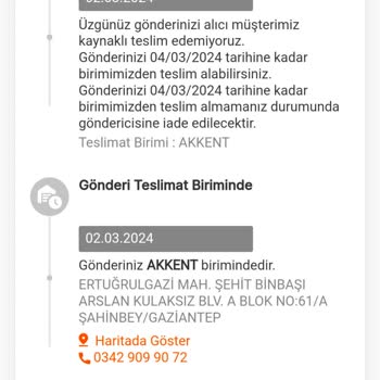 MNG Kargo Siparişim Hakkında Bilgi Almak İstiyorum