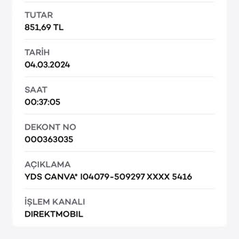 Canva Kafasına Göre Para Çekiyor