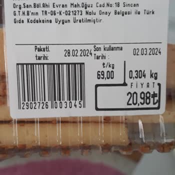 Gimsa Park AVM Kuru Pasta