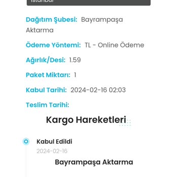Kargoist Gönderimi 17 Gündür Ulaştırmıyor.