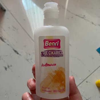 Gratis Benri Asetonsuz Oje Çıkarıcı Kapaktan Kıl Çıkması