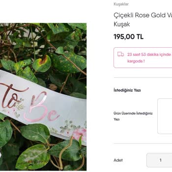 Pekshop.com Desensiz Kuşak Olarak Gönderilmesi