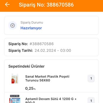 Migros Sanal Market 10 Gündür Teslim Edilmeyen Ürün