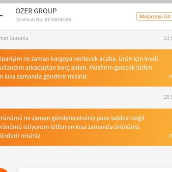 Trendyol Parasını Aldığı Ürünü Yollamaması Sözünde Durmaması