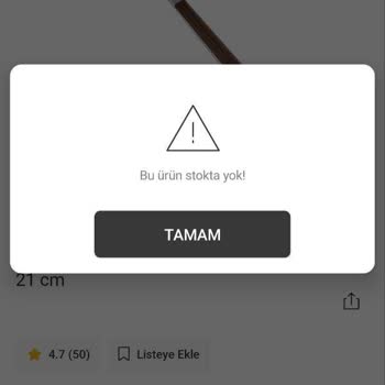 Karaca Züccaciye Karaca Farklı Ürün Gönderilmesi