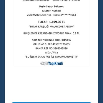 A101 Sanal Market Para İadesi