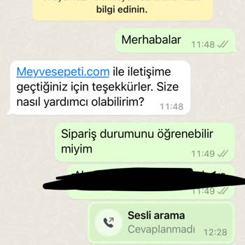 Meyvesepeti.com Meyvesepeti Ortalıkta Sipariş Yok