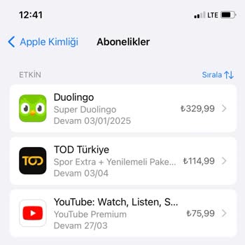 Tod TV Spor Ekstra Paketi Aktif Edilmedi.