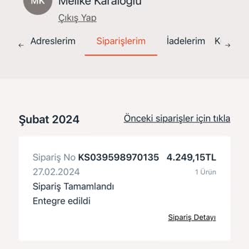 Koray Spor Siparişi Kargolamıyor, İletişim Kurulamıyor.