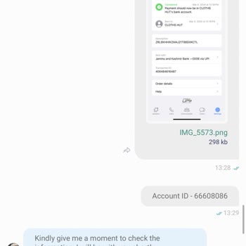 1win Deposit Not Reflected in My Account. Id 66608086