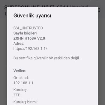 Superonline Modemden Kaynaklı Arıza