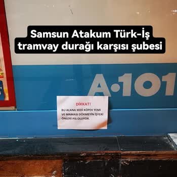 A101'in Sokak Hayvanlarına Olan Kötü Tavrı