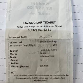 Fakir Ev Aletleri Yeni Aldığım Elektrikli Süpürgenin Arızası Ve Mağduriyetim