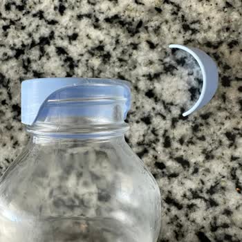 Paşabahçe Cam Su Şişesi Kapağı Kırılması