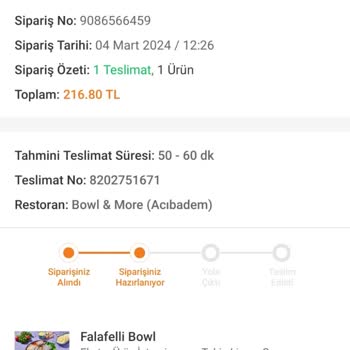 Trendyol GO Siparişim 1,5 Saattir Teslim Edilmedi