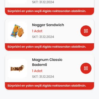 Algida Dondurma Promosyon Şifresi Sorunu