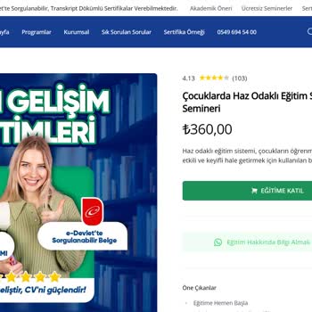 Sakarya Uygulamalı Bilimler Üniversitesi 7 Dakikalık Eğitim Şoku: Kısa İçerik, Büyük Hayal Kırıklığı