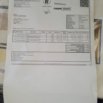 Lova Yatak Doğtaş Tarafından Paketi Bile Açılmayan Ürün İadesinin Yapılmaması