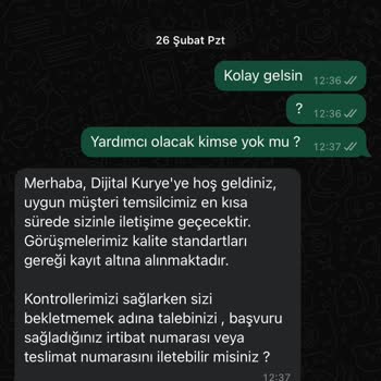 Dijital Kurye Türk Telekom Hattı Taşıma Ve Kurye Sorunu