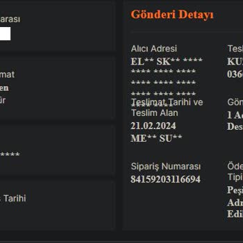 Scatti Scattı Üzerinden Yaptığım Alışveriş Farklı Adrese Gitti