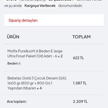 Sultananne.com Siparişim Nerede? Beklenen Kargom Gelmiyor
