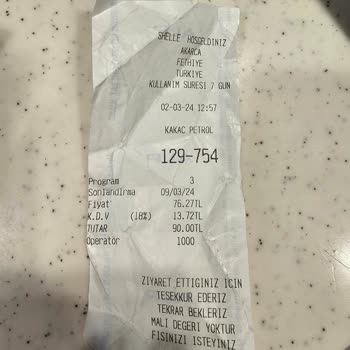 Shell Petrol Ofisi Yıkama Makinesi