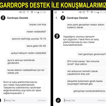 Gardrops'un "Alıcı Koruması Ücreti" Alıp Gereğini Yapmaması!