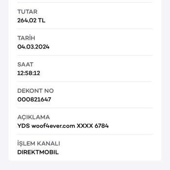 Woof4ever Hesabımdan Sürekli Para Çekiliyor