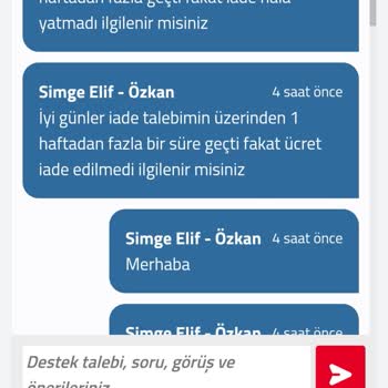 Taksitavm.com Ücret İademi İstiyorum