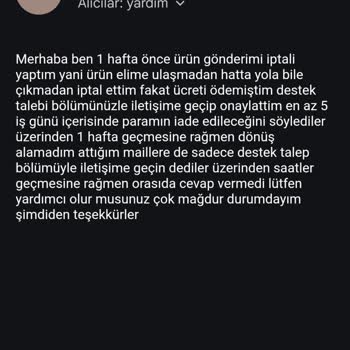 Taksitavm.com Ücret İademi İstiyorum