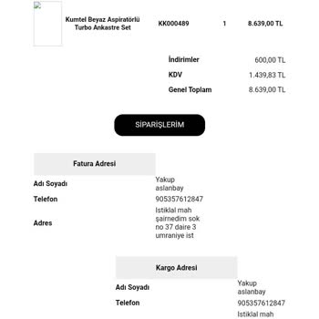 Kumtel Hasarlı Gelen Fırının Değişimi