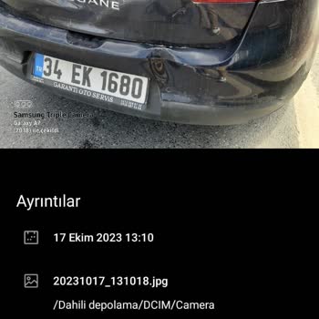 Türkiye Sigorta Kaskodan Hasar Ödememizi Yapmıyor