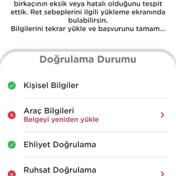 Martı Tag Sürücü Araç Fotoğraflarını Kabul Etmiyor, Çözüm Sunulamıyor.