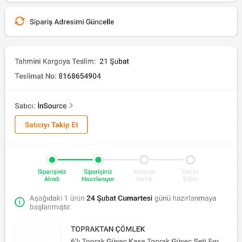 Trendyol'daki Ürünüm İki Hafta Oldu Hala Gelmedi!