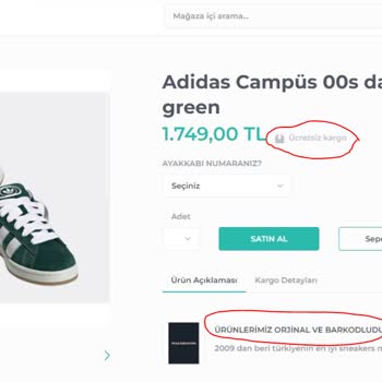 Realsneakers (Realsneakers.tr) Orijinal Diye Satılan Sahte Ayakkabı Ve İade Macerası