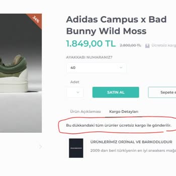 Realsneakers (Realsneakers.tr) Orijinal Diye Satılan Sahte Ayakkabı Ve İade Macerası