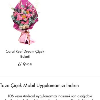 Taze Çiçek (tazecicek.com) Çiçek Siparişinde Beklenenin Altında Kalite